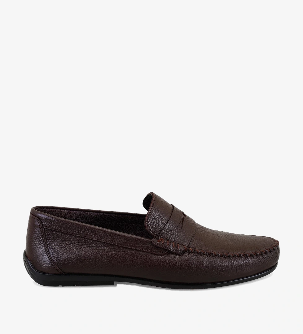 Kelvin Kahve Erkek Deri Loafer