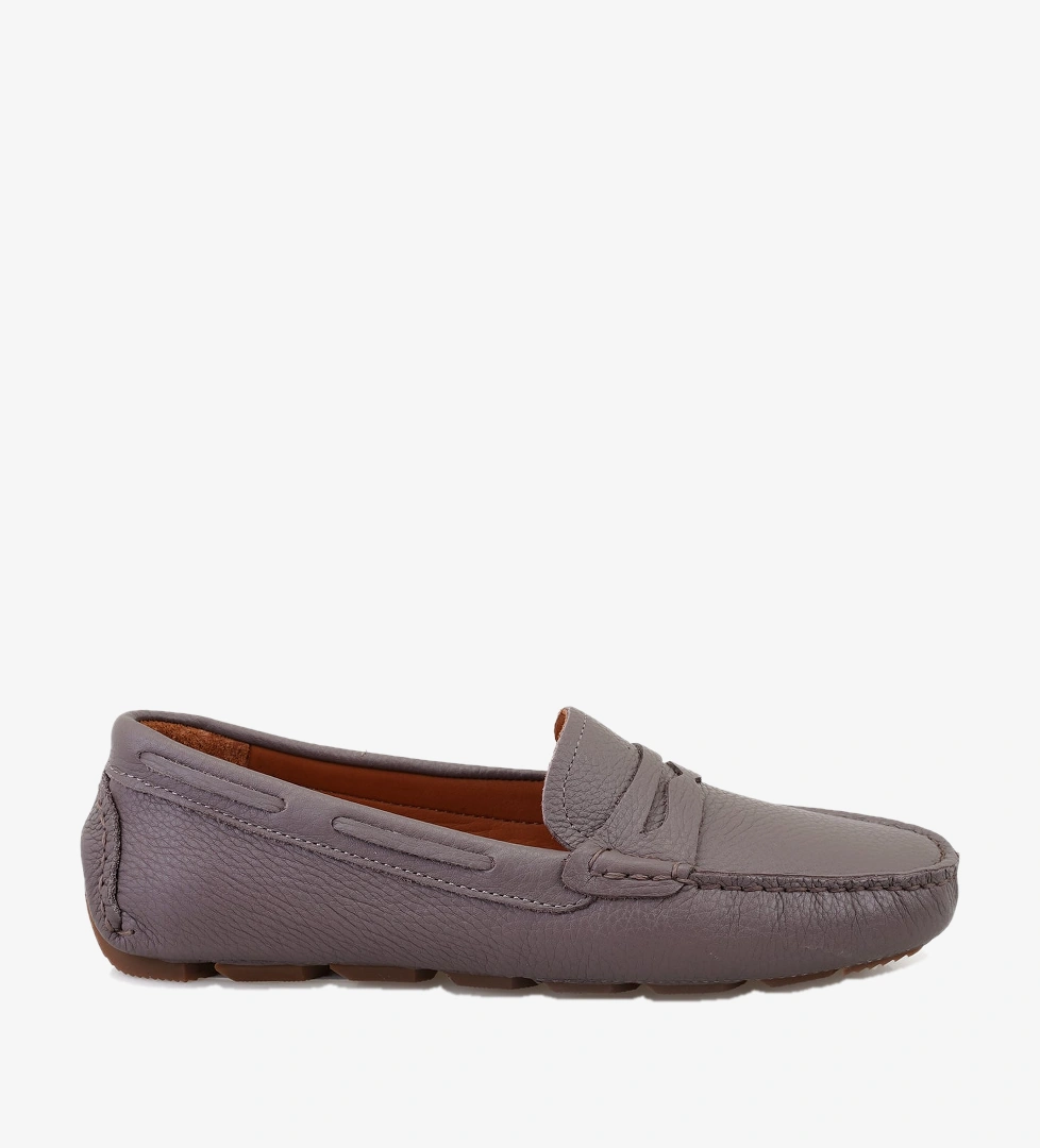 Kadın Vizon Deri Loafer