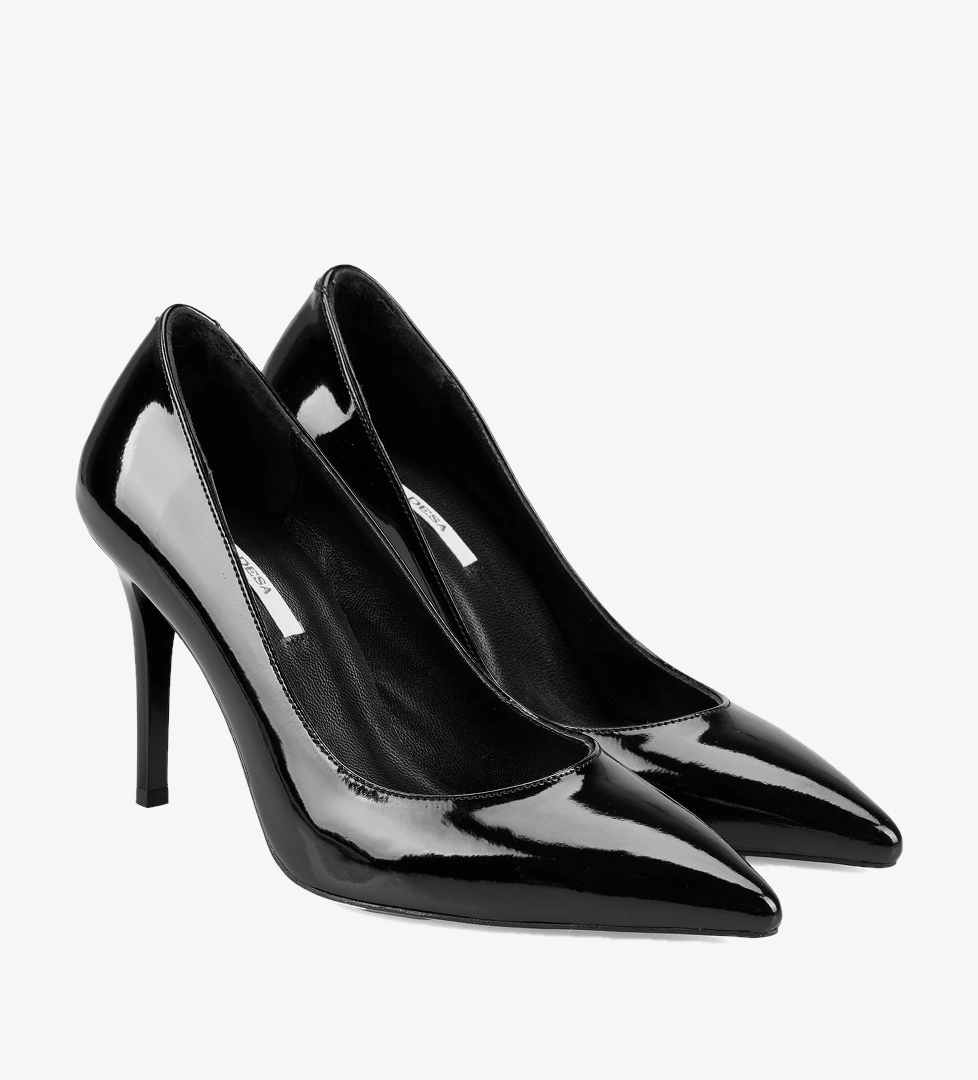 Desa Ten Desa Deri Kadın Topuklu Stiletto