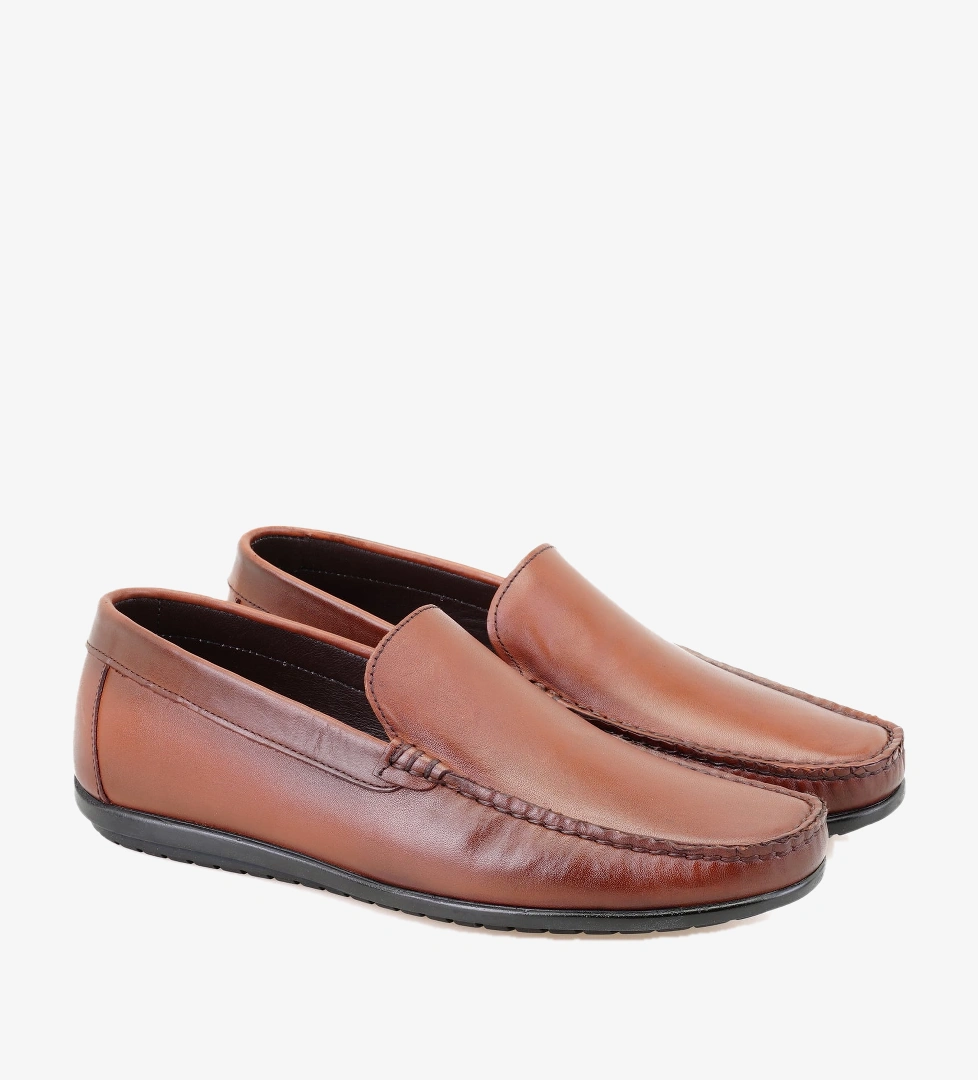 Ciara Kahve Erkek Deri Loafer