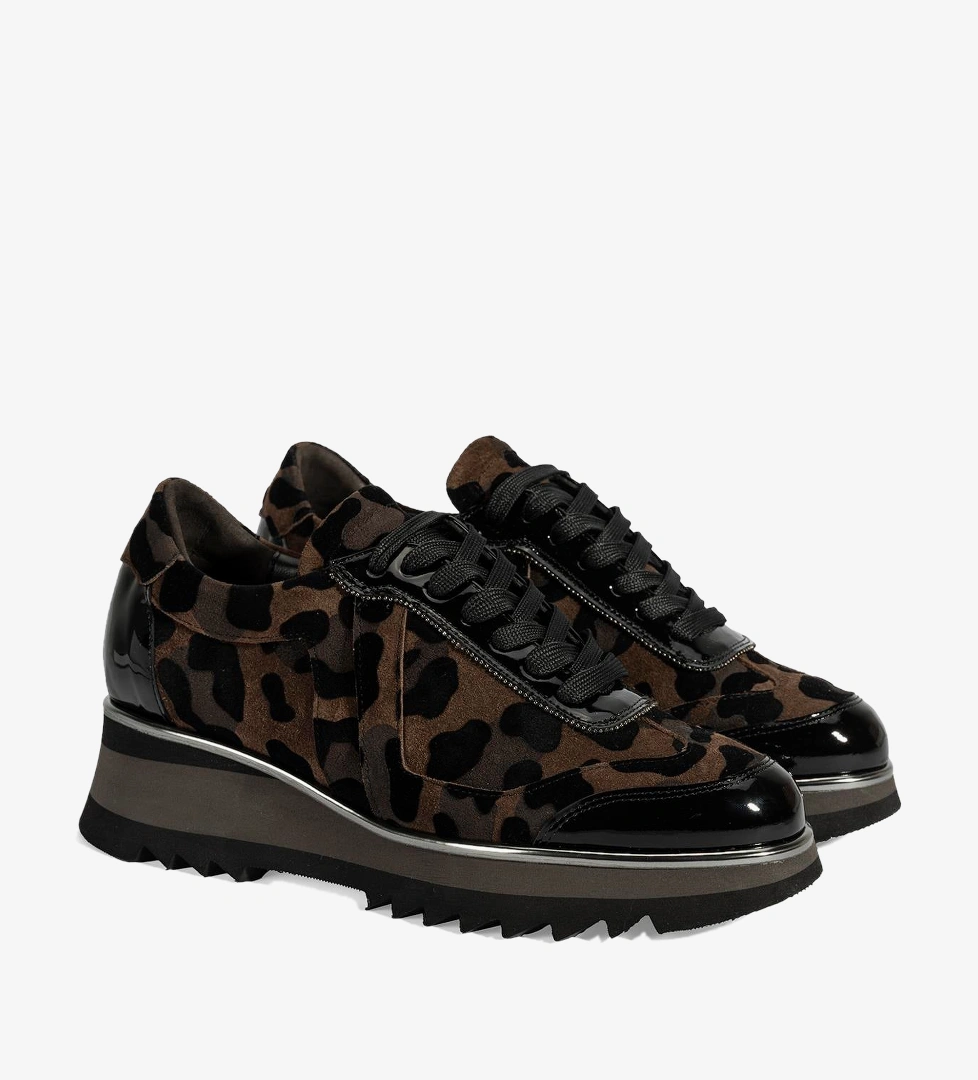 Luca Grossi Siyah Luca Grossi Leopar Desenli