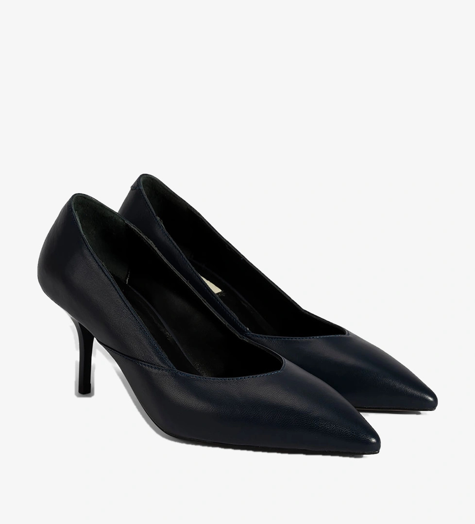 Desa Taba Desa Deri Kadın Topuklu Klasik Ayakkabı