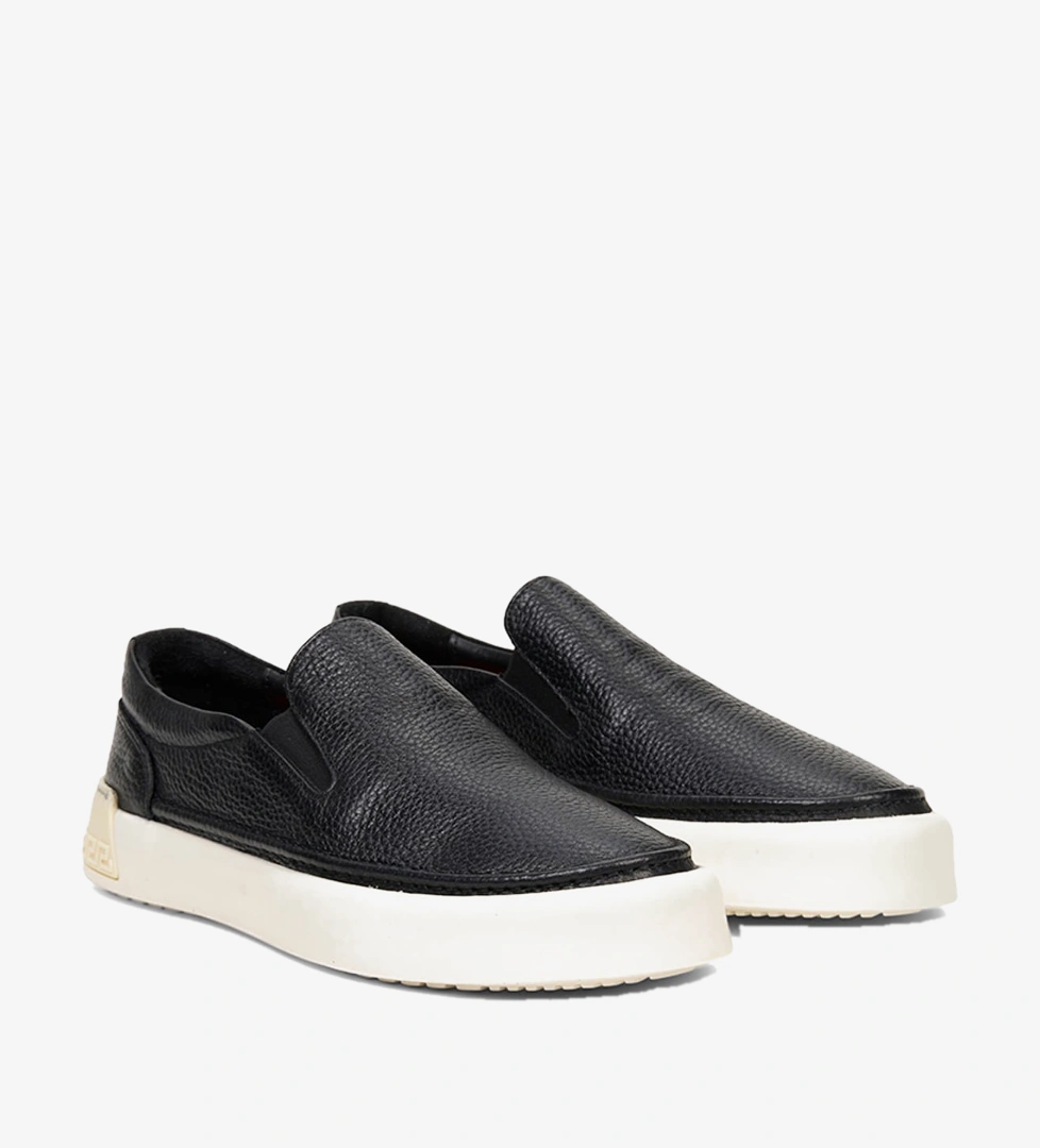 Desa Beyaz Desa Slip Erkek Slip-On Deri Loafer