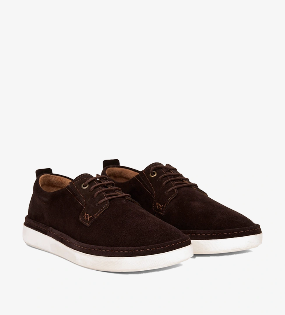 Desa Bej Desa Bağcıklı Erkek Süet Günlük Ayakkabı