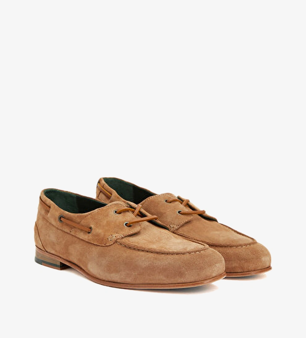 Tarçın Erkek Süet Loafer