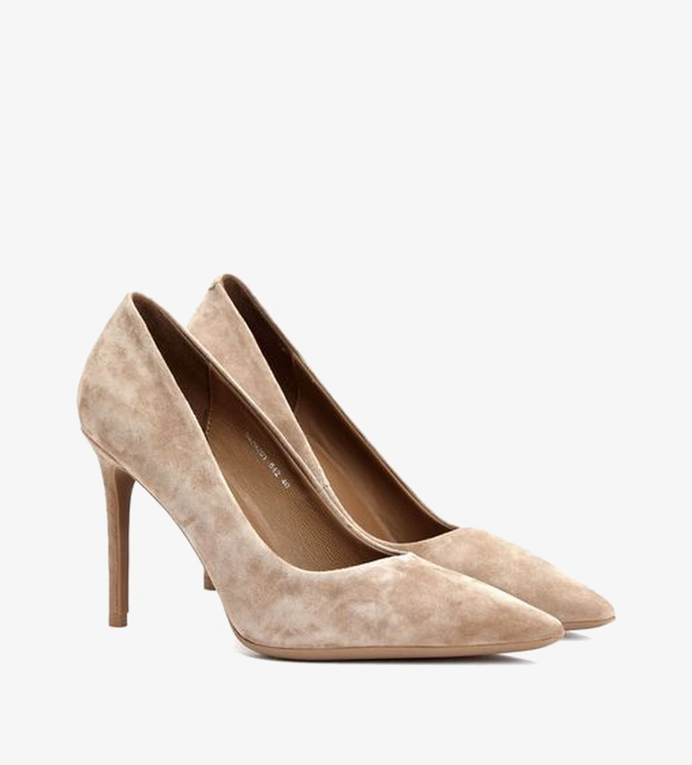 Vizon Rahat Süet Stiletto