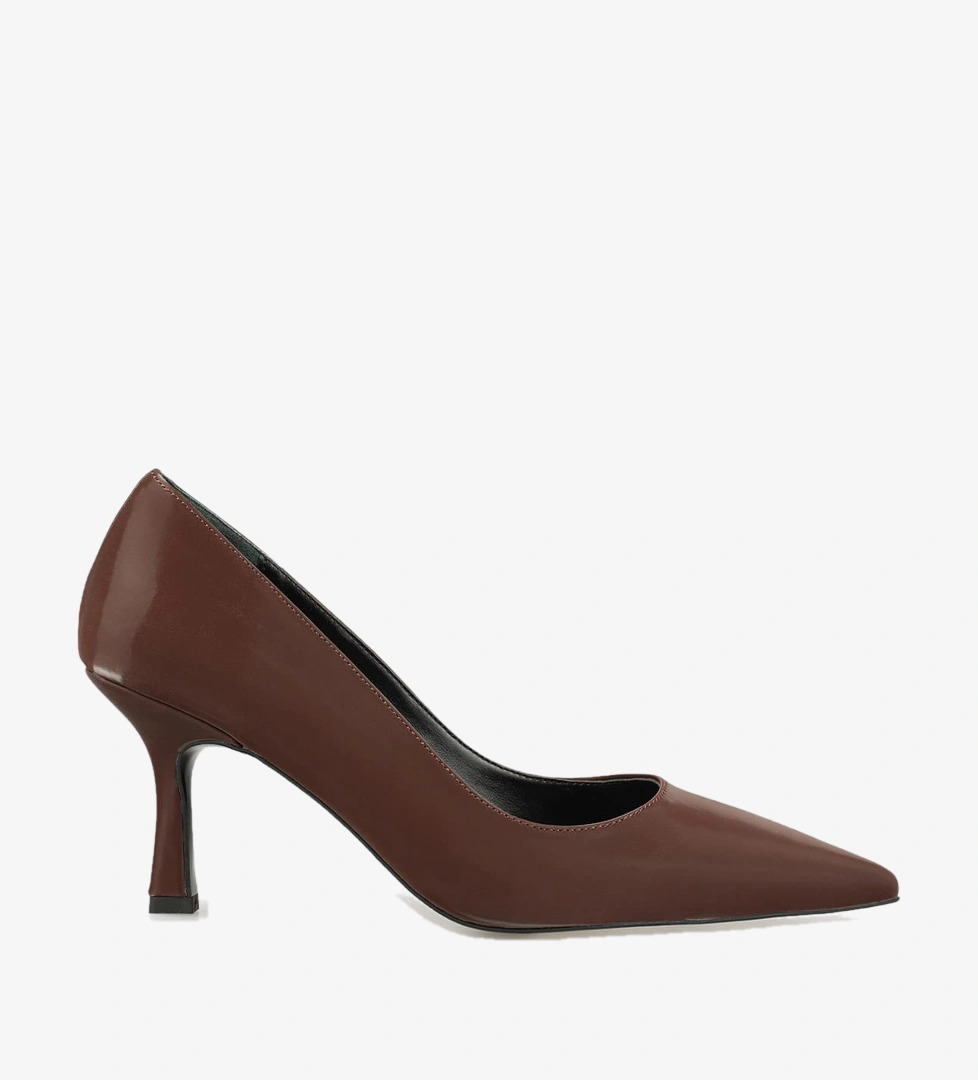 Elle Kahverengi Elle Stiletto