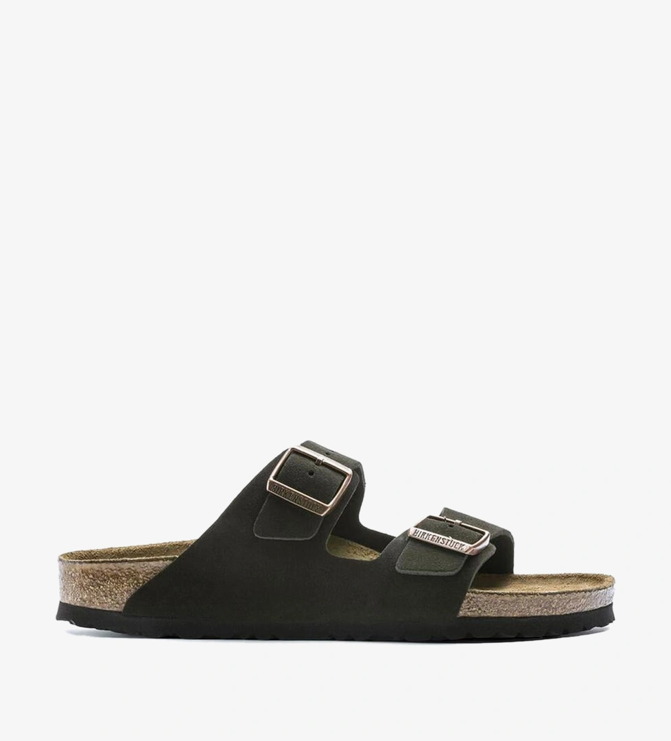 Birkenstock Arizona Suede Leather Erkek Terlik