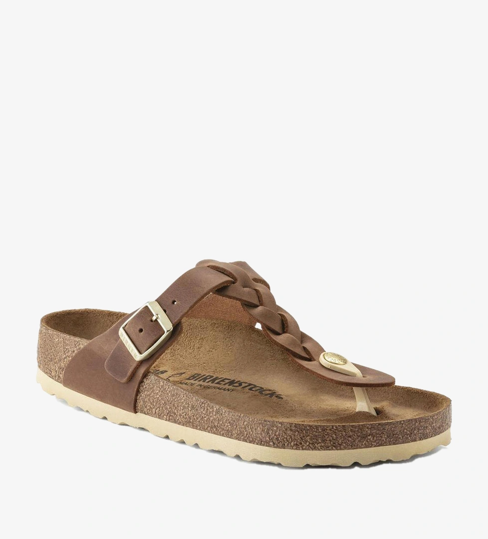 Birkenstock Gizeh Leoi Braided Kadın Terlik