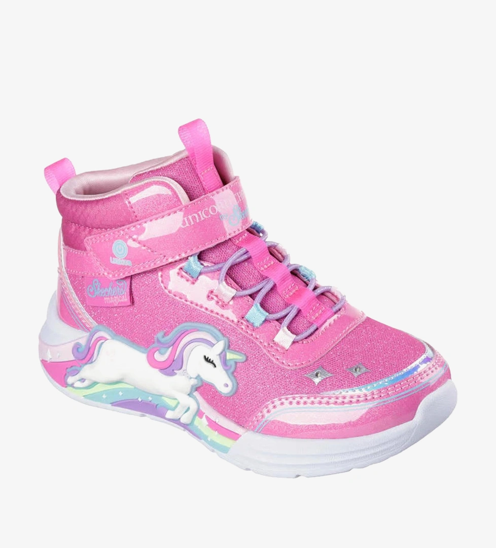 Skechers Pembe Skechers Lights Unicorn
