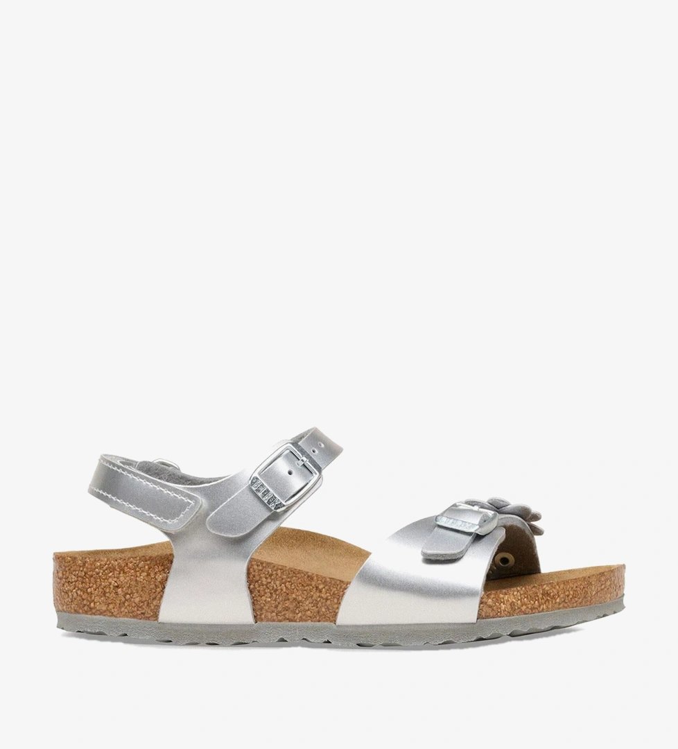 Birkenstock Rio Kids Flowers BF Electric Metallic AS Çocuk Sandalet