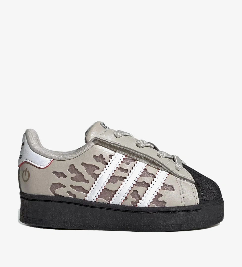 Adidas Bej Adidas Superstar Led