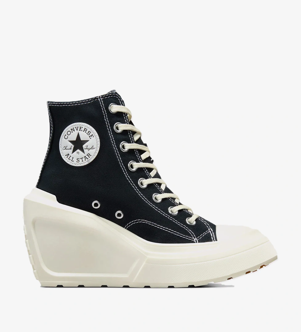 Converse Chuck 70 De Luxe Wedge Kadın Siyah Sneaker