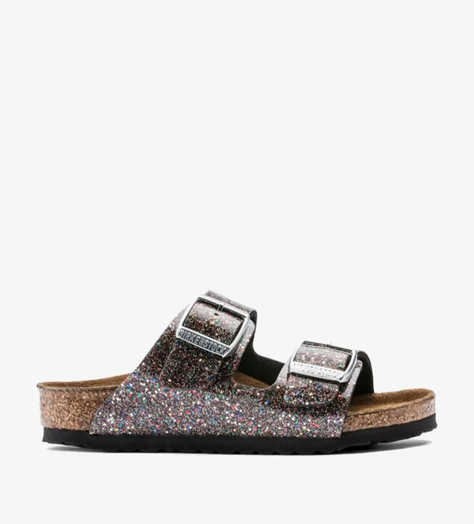 Birkenstock Arizona Cosmic Sparkle Çocuk Siyah Terlik