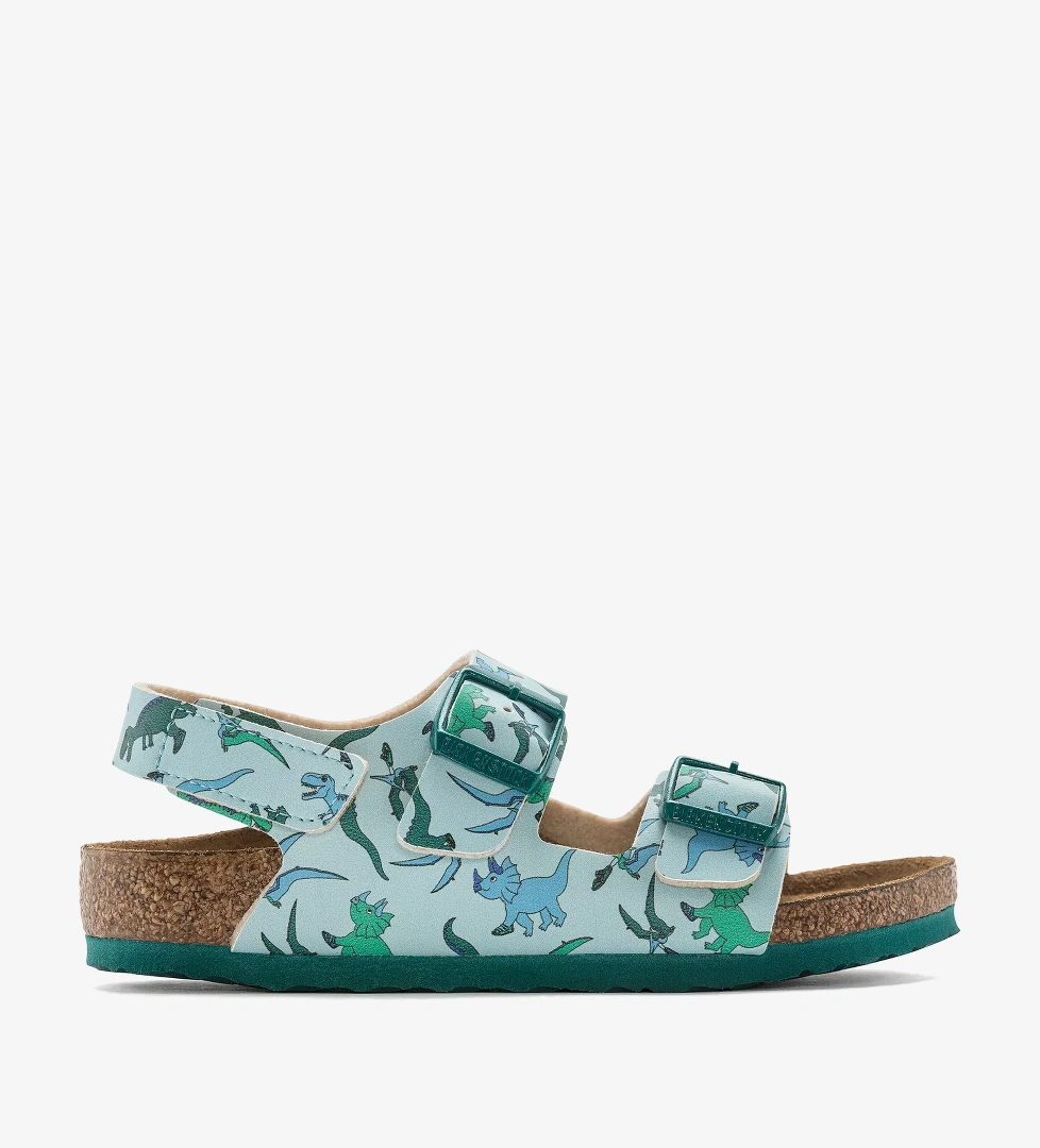 Birkenstock Milano Big Dino Çocuk Mavi Sandalet
