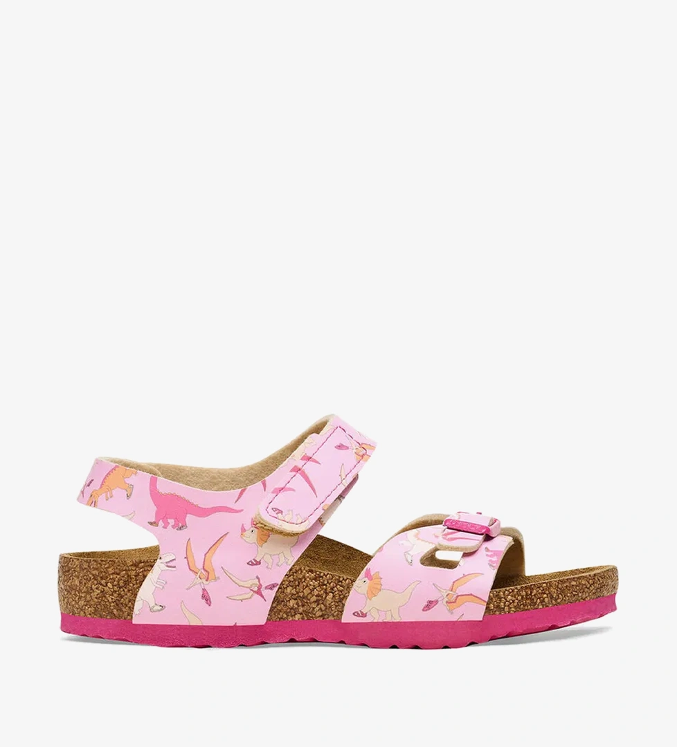 Birkenstock Colorado Bf Best Friend Big Dino Bebek Pembe Sandalet - Görsel 1