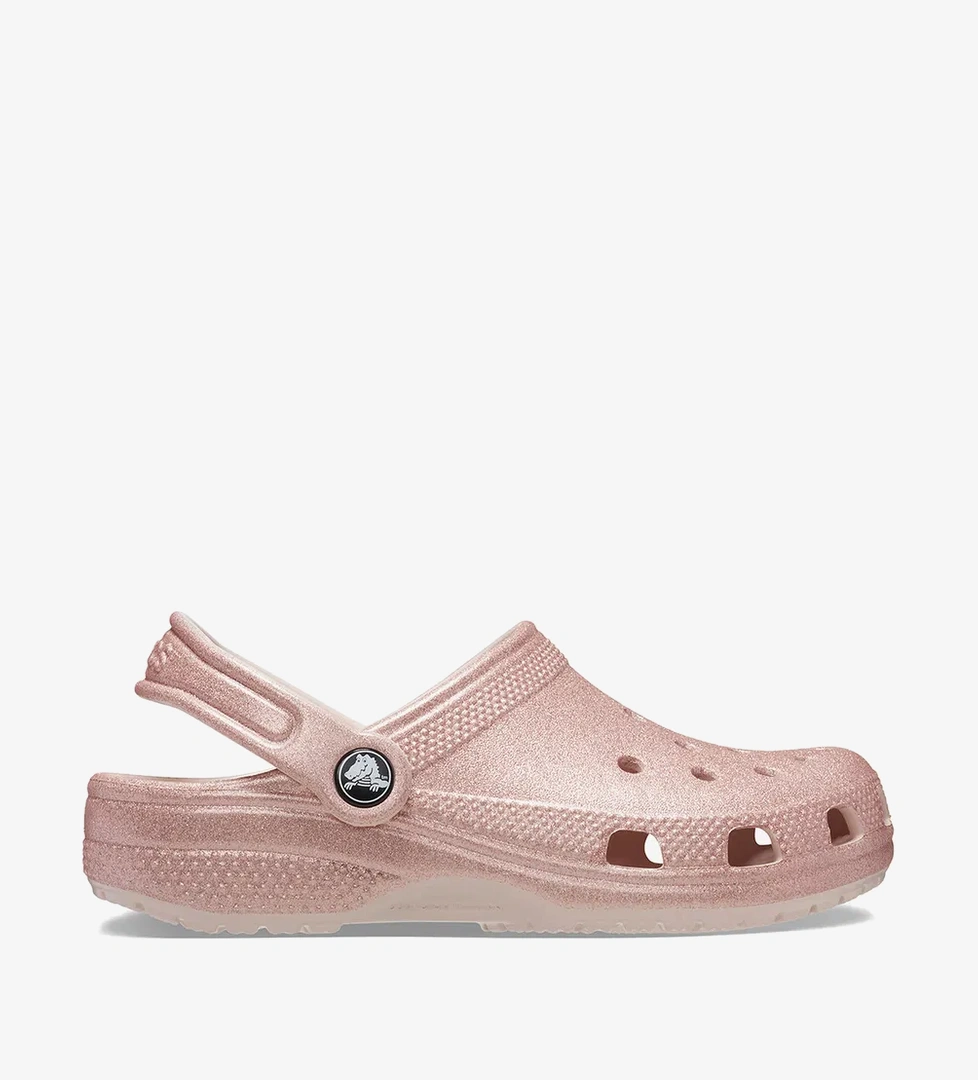 Crocs Classic Glitter K Çocuk Pembe Terlik - Görsel 1