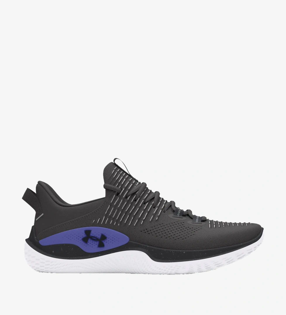 Under Armour Flow Dynamic Erkek Gri Antrenman Ayakkabısı - Görsel 1