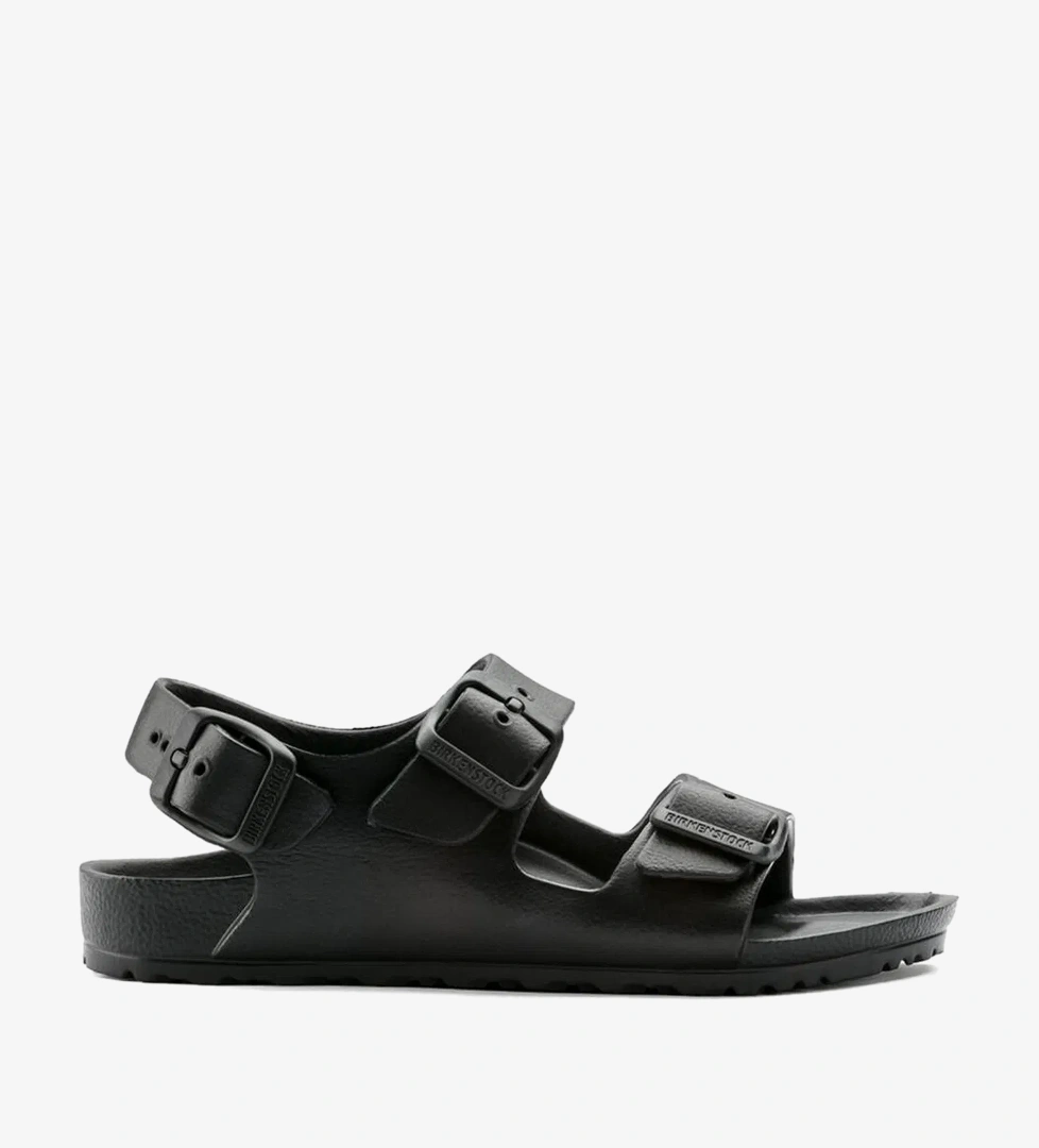 Birkenstock Milano Eva Çocuk Siyah Sandalet - Görsel 1
