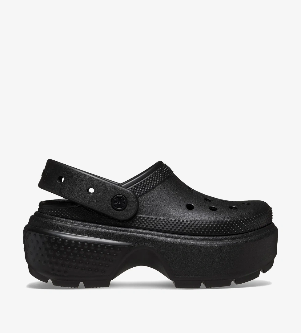 Crocs Stomp Kadın Siyah Terlik - Görsel 1