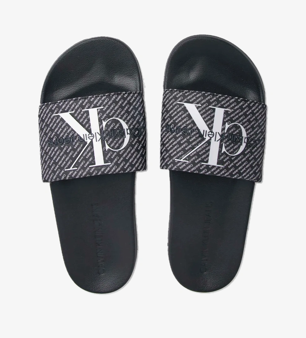 Calvin Klein Jeans Miami Erkek Siyah Terlik - Görsel 1