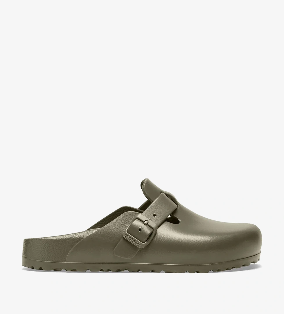 Birkenstock Boston Eva Erkek Haki Terlik