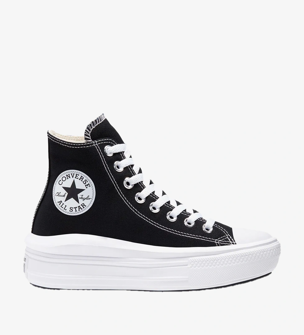 Converse Chuck Taylor All Star Move Platform Hi Unisex Siyah Sneaker