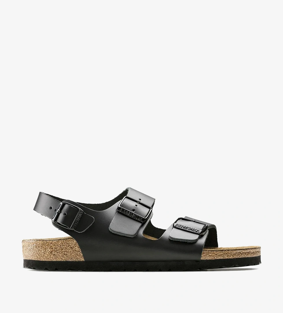 Birkenstock Milano Nl Erkek Siyah Terlik - Görsel 1
