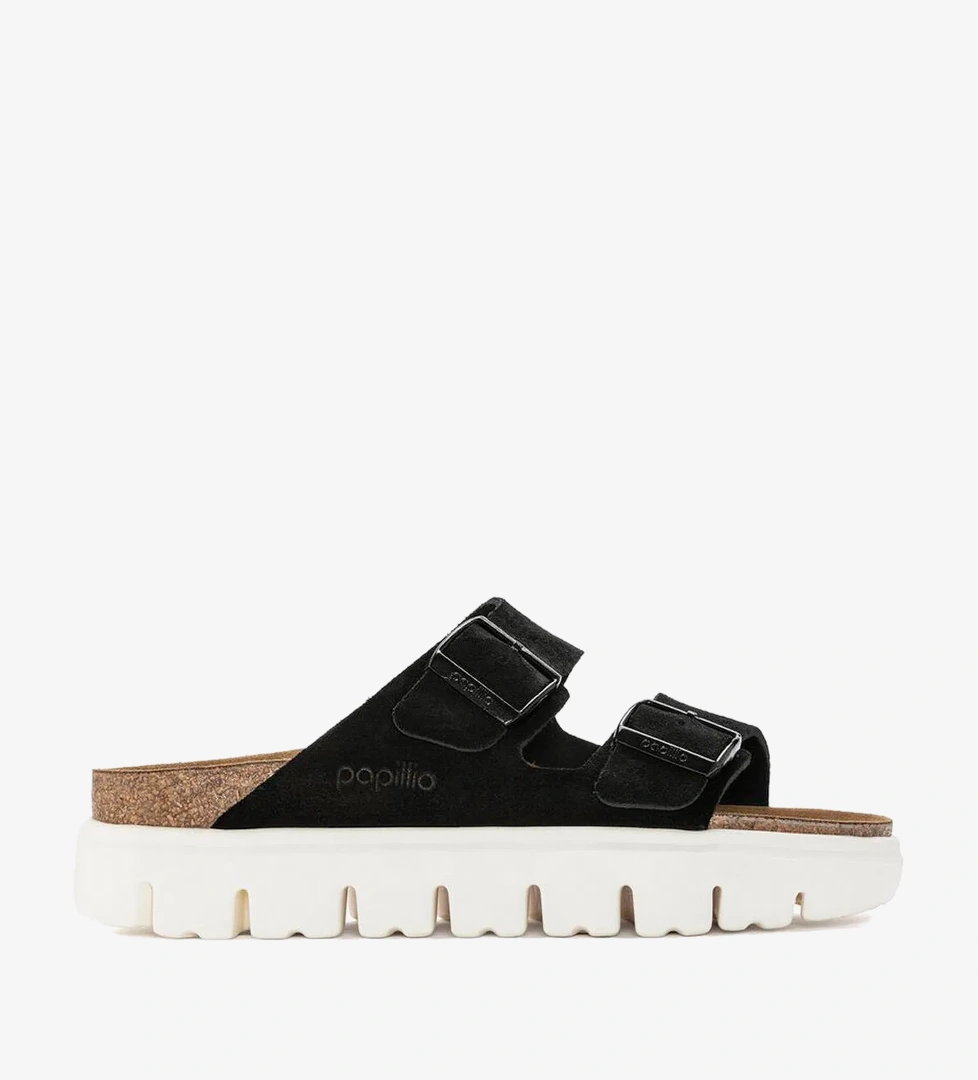 Birkenstock Arizona Chunky Kadın Siyah Terlik - Görsel 1