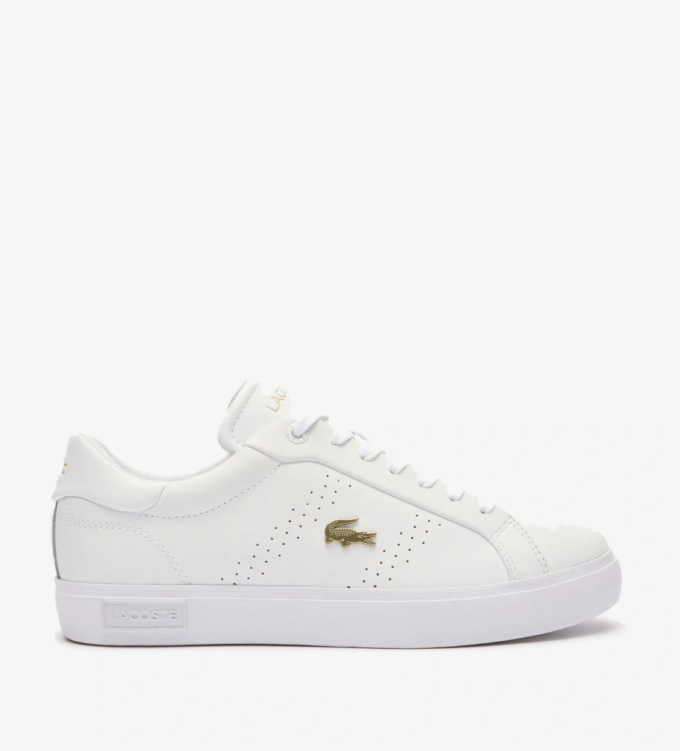 Lacoste Powercourt 2.0 Kadın Beyaz Sneaker - Görsel 1