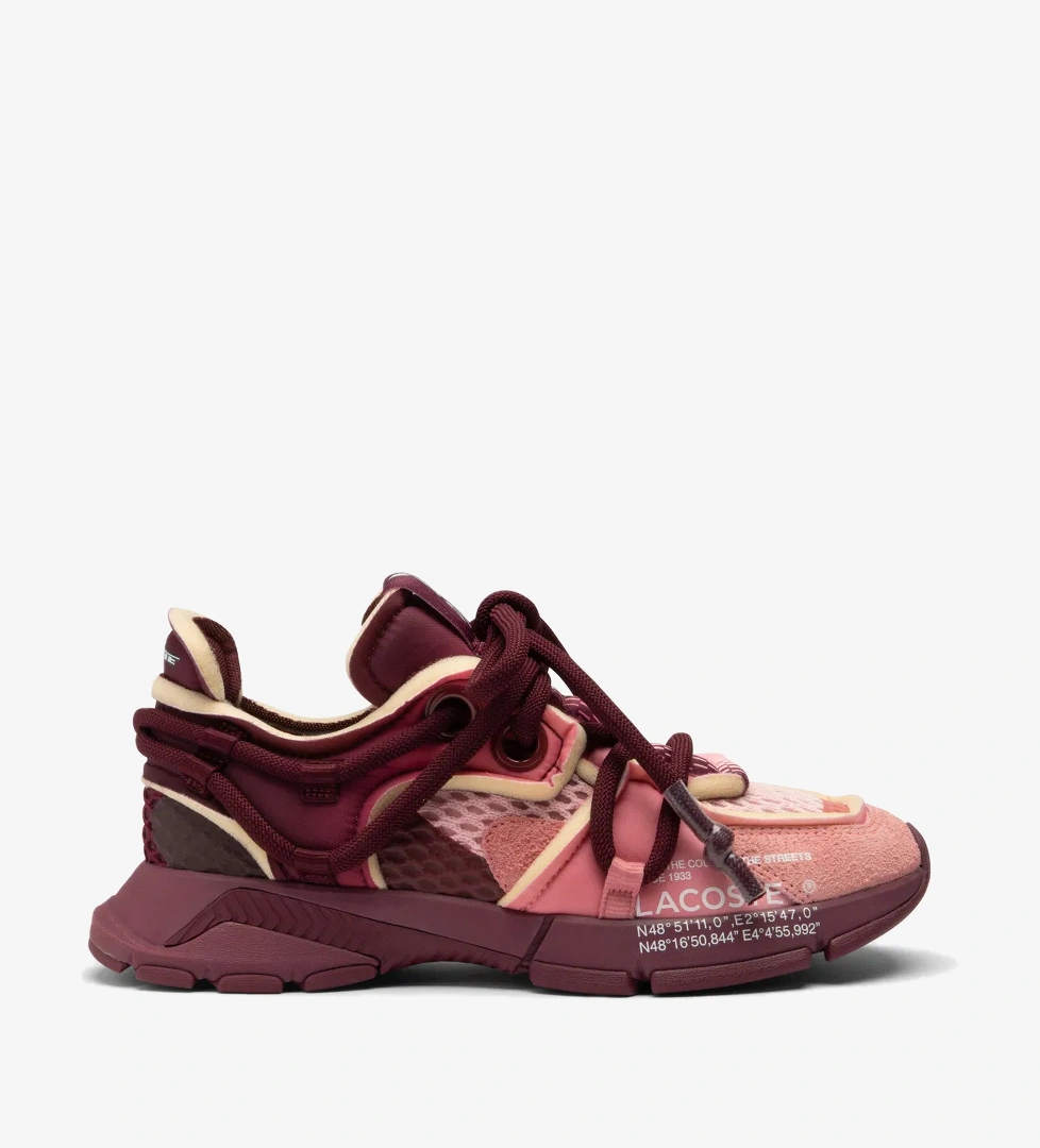 Lacoste SPORT L003 Active Runway Erkek Bordo Sneaker - Görsel 1