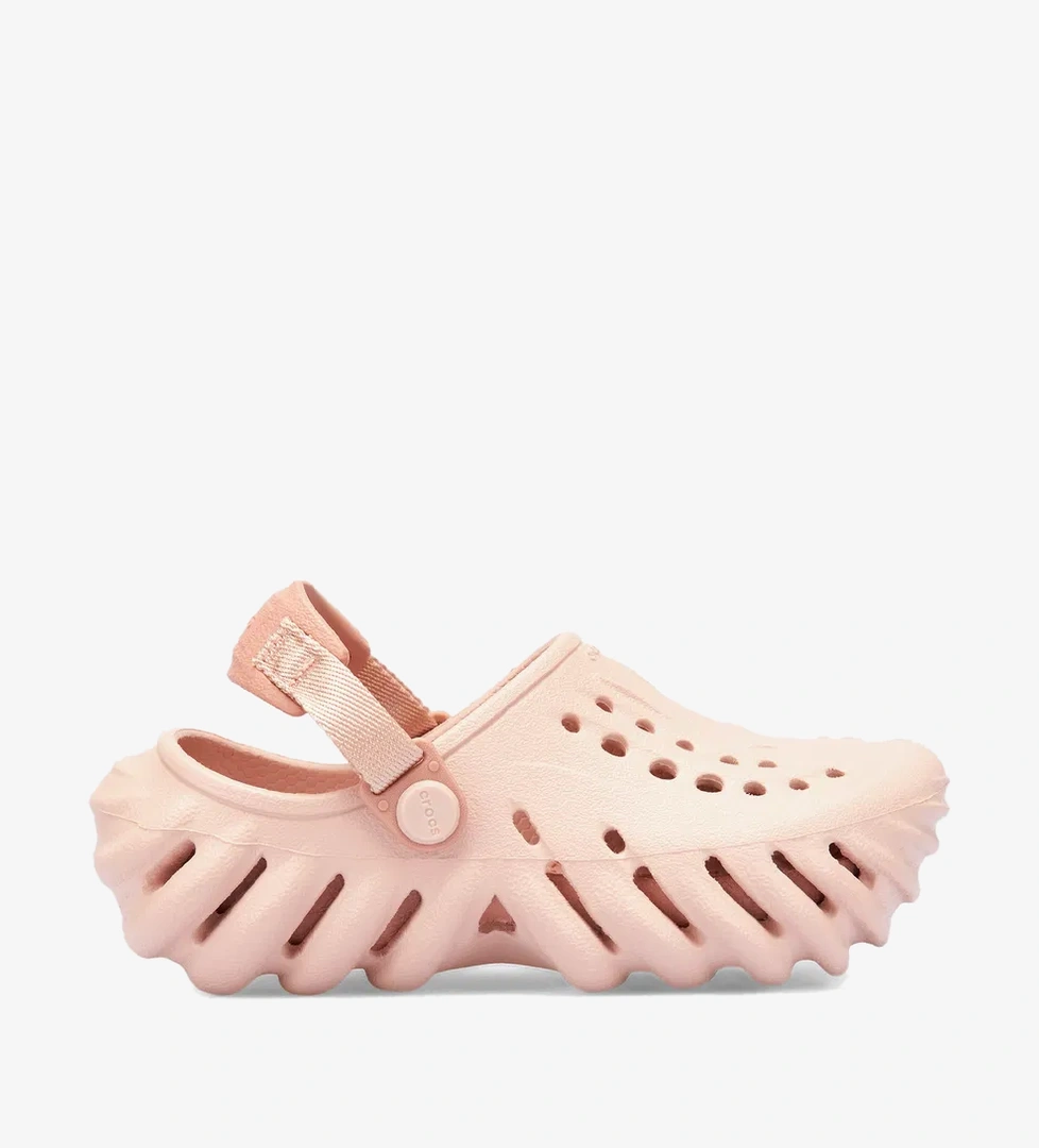 Crocs Crocs Echo Clog Çocuk Pembe Terlik model görseli