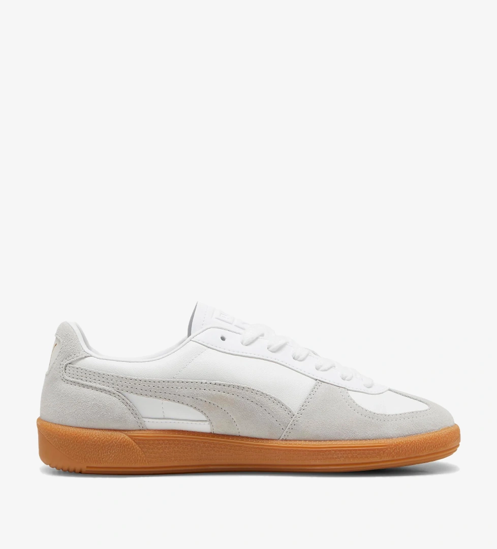 Puma Puma Palermo Lth Unisex Beyaz Spor Ayakkabı Sneaker | FashFed Beyaz - 1. görsel