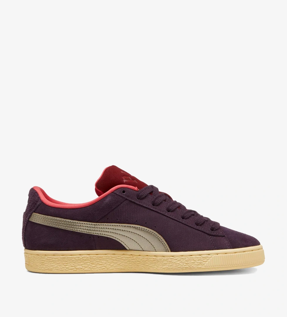 Puma Suede Play Paris Unisex Bordo Spor Ayakkabı - Görsel 1