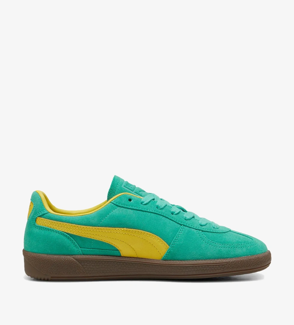 Puma Palermo Unisex Yeşil Spor Ayakkabı - Görsel 1