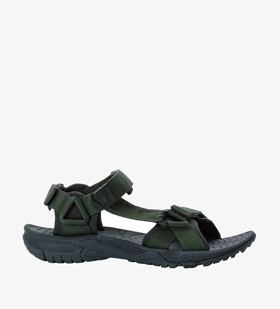 Jack Wolfskin Erkek Sandalet Lakewood Ride Haki