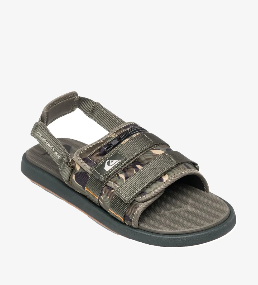 Quiksilver Monkey Caged A/t Slide Rf Erkek Yeşil Terlik
