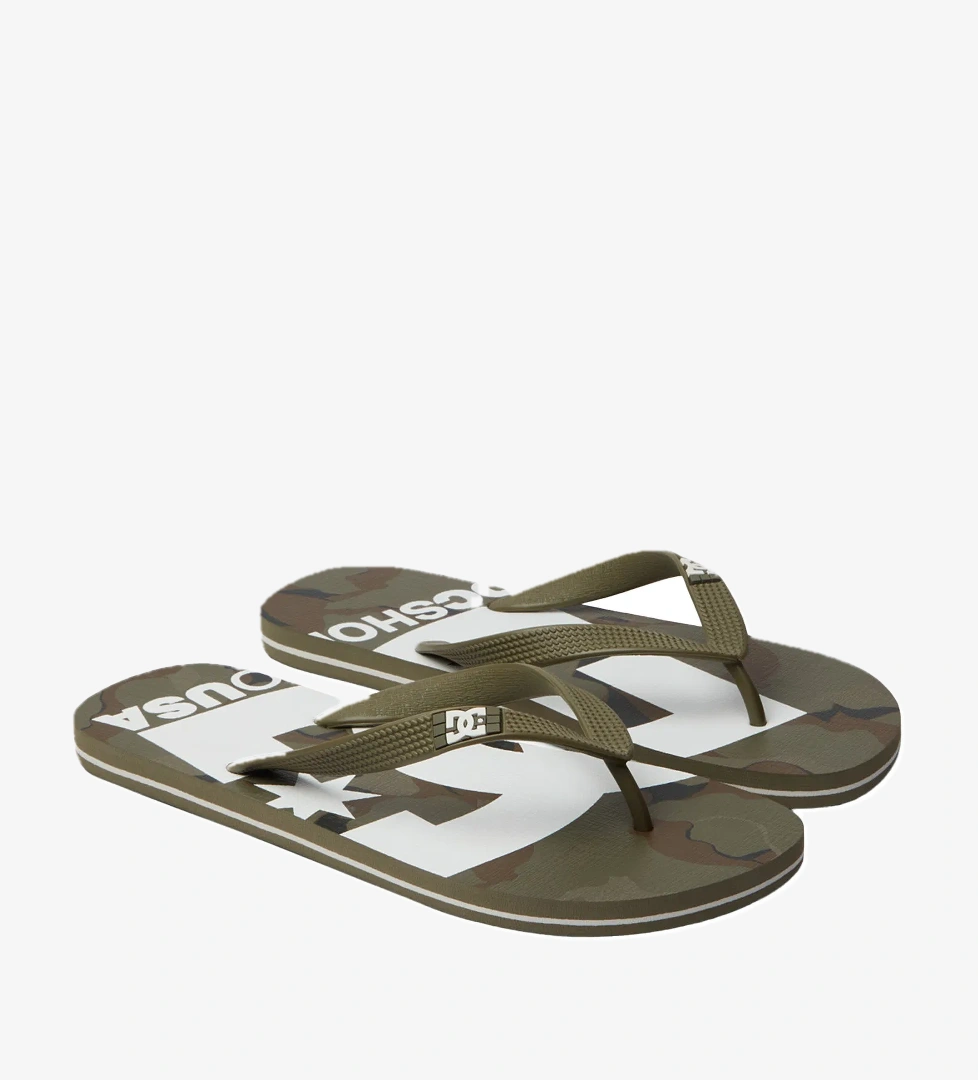 Dc DC Erkek Terlik Spray Graffik Kahverengi model görseli