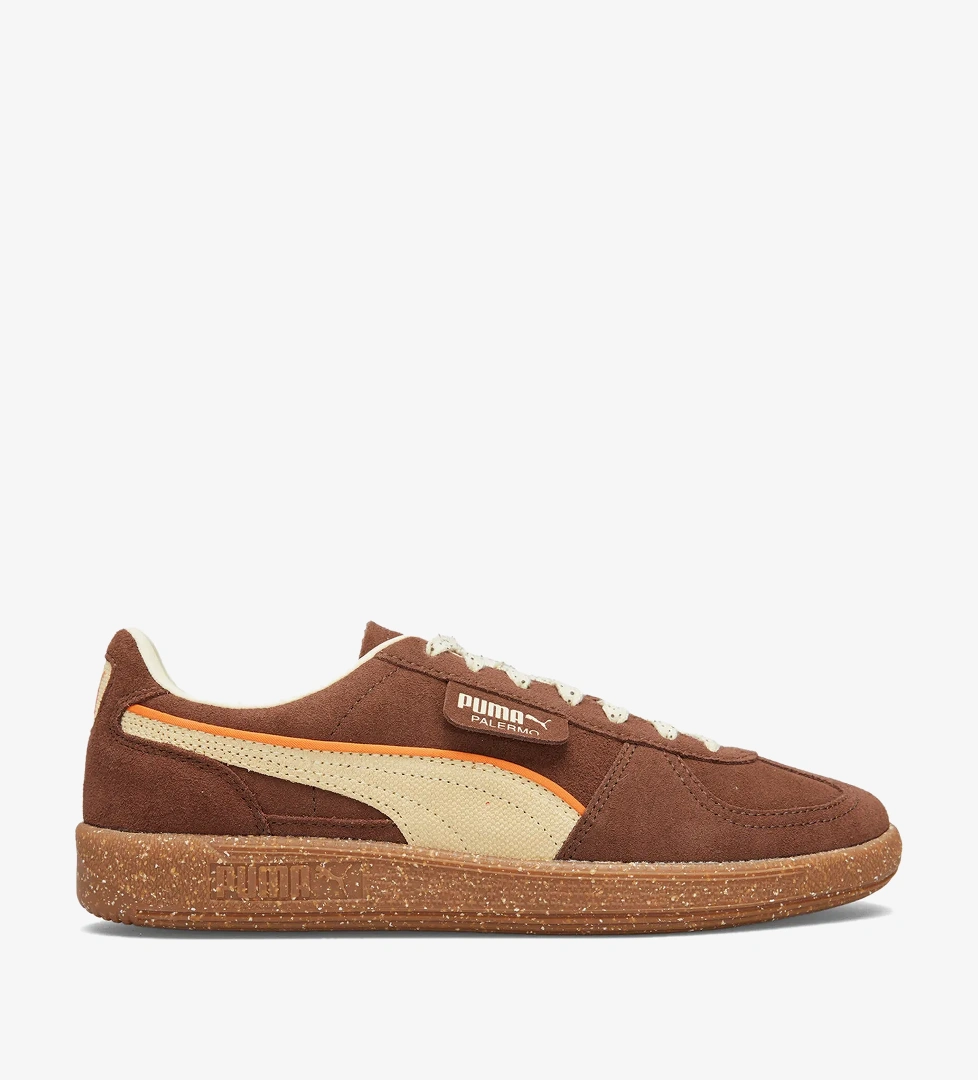 Puma Palermo Cannoli Unisex Kahverengi Spor Ayakkabı - Görsel 1