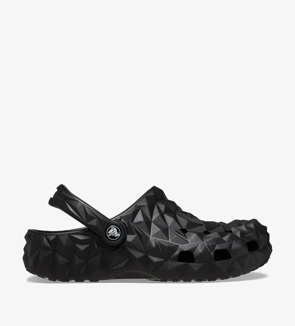 Crocs Crocs Classic Geometric Unisex Siyah Terlik model görseli