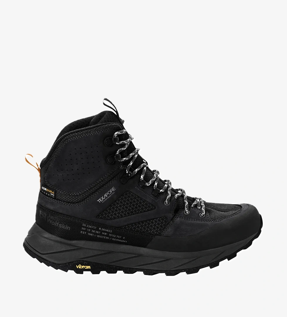 Jack Wolfskin Jack Wolfskin Terraquest Texapore Mid Erkek Siyah Bot model görseli