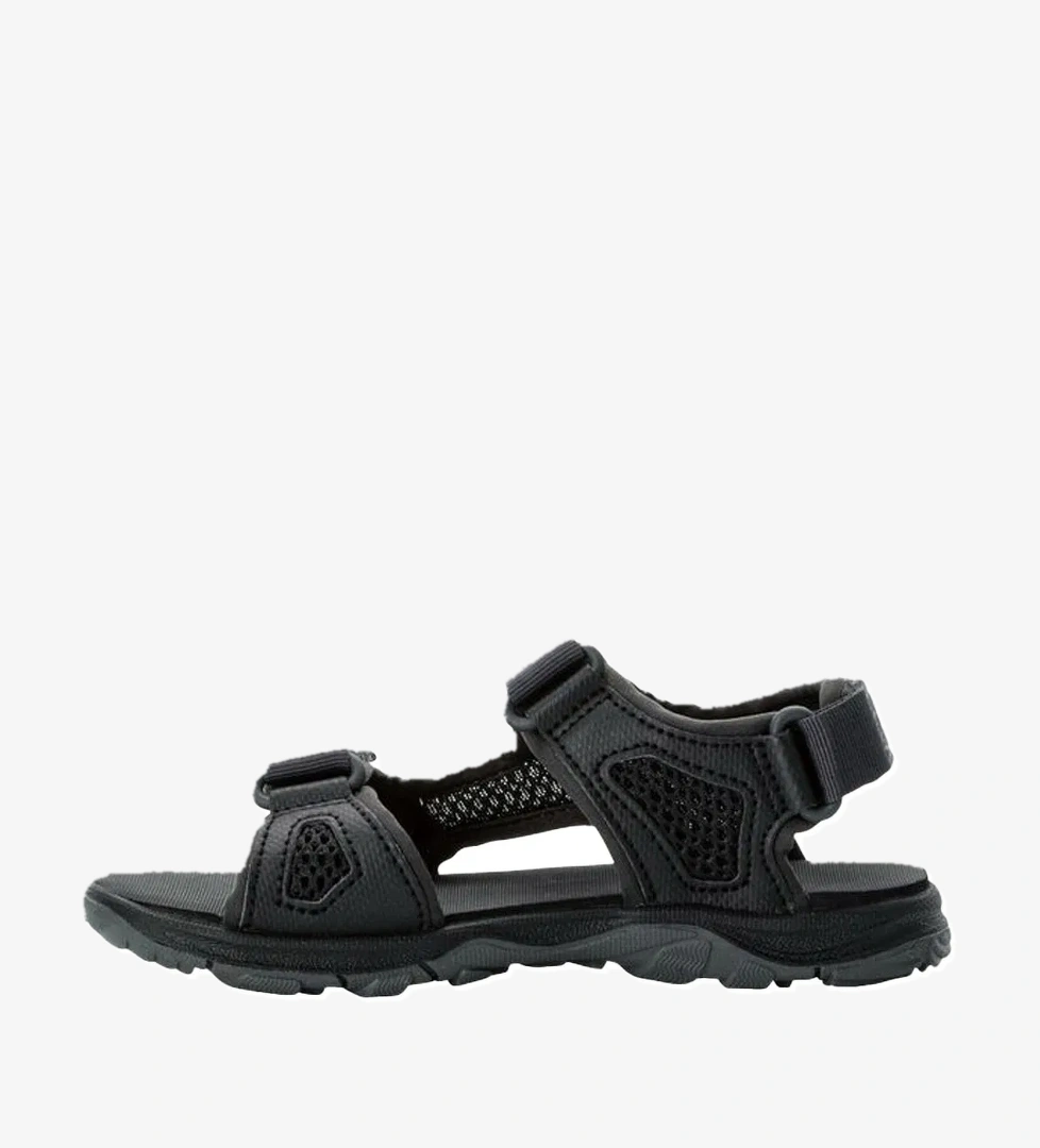 Jack Wolfskin Taraco Beach Sandal K Unisex Çocuk Siyah Sandalet - Görsel 1
