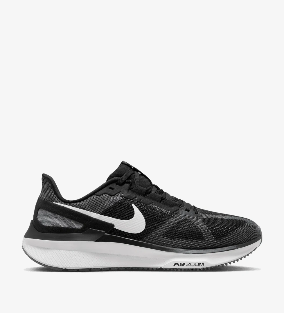 Nike Air Zoom Structure 25 Erkek Siyah Koşu Ayakkabısı - Görsel 1