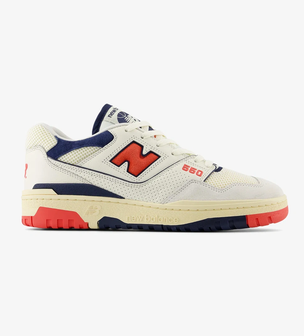 New Balance 550 Lifestyle Unisex Beyaz Spor Ayakkabı - Görsel 1