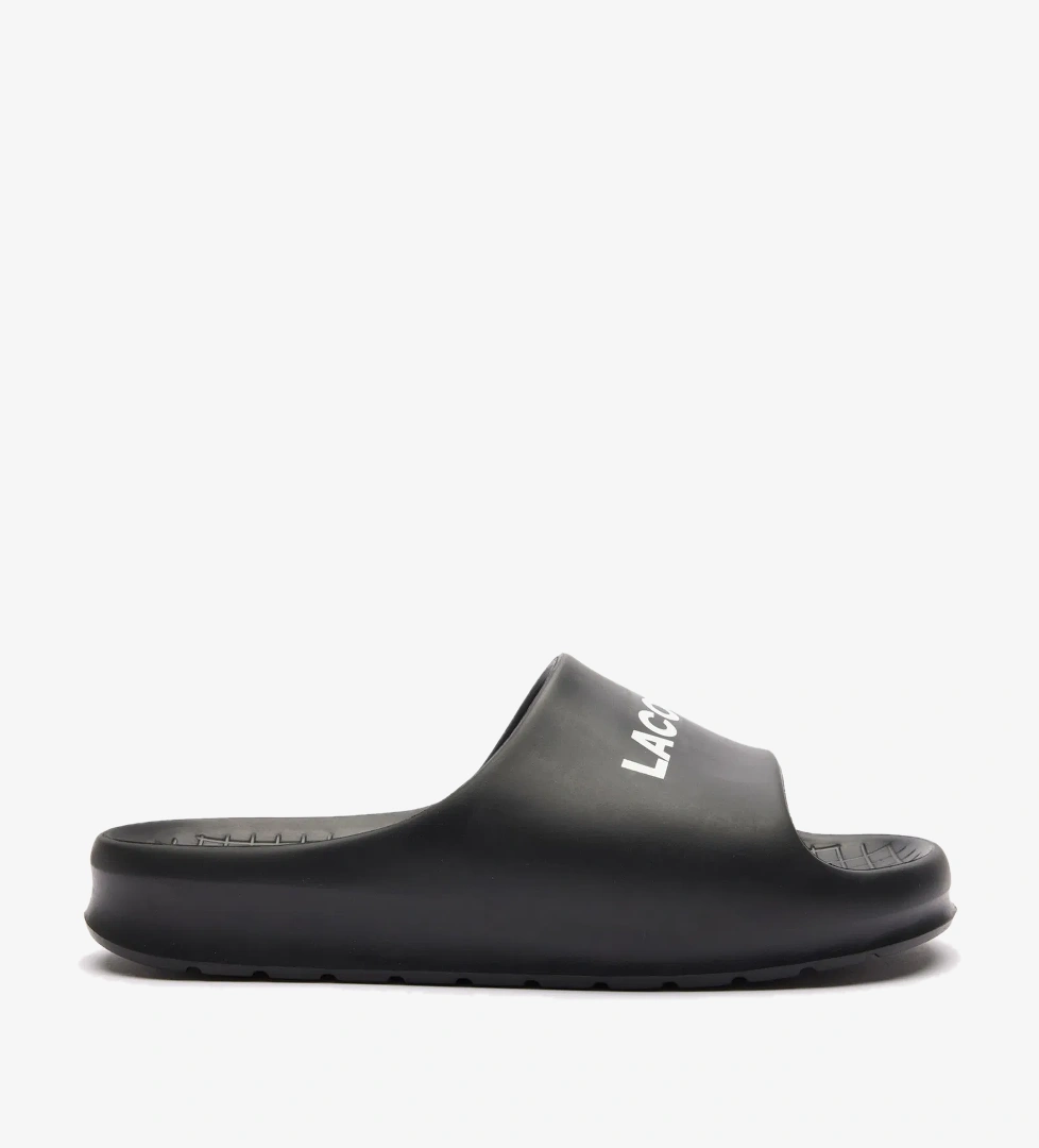 Lacoste Croco 2.0 Evo Erkek Siyah Terlik - Görsel 1