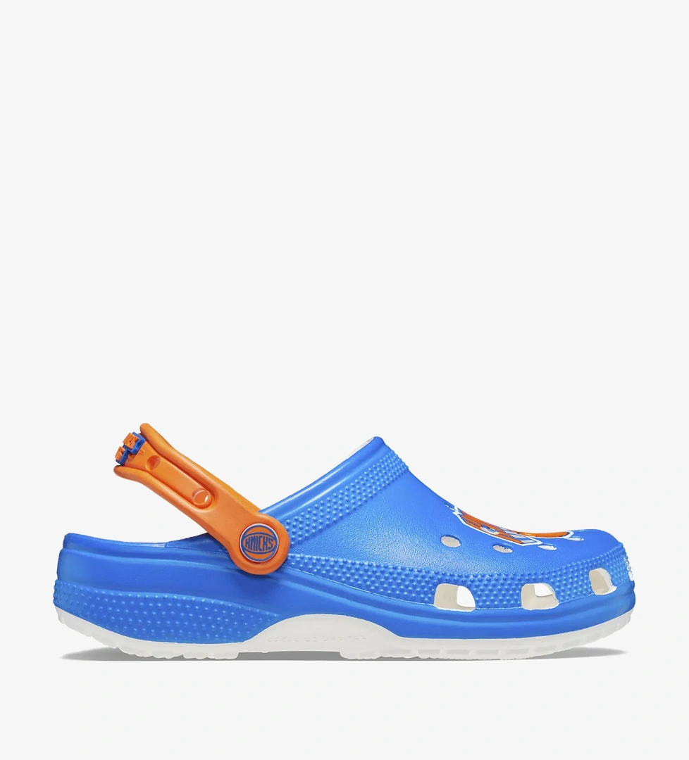 Crocs NBA New York Knicks Cls Clg Erkek Mavi Terlik - Görsel 1