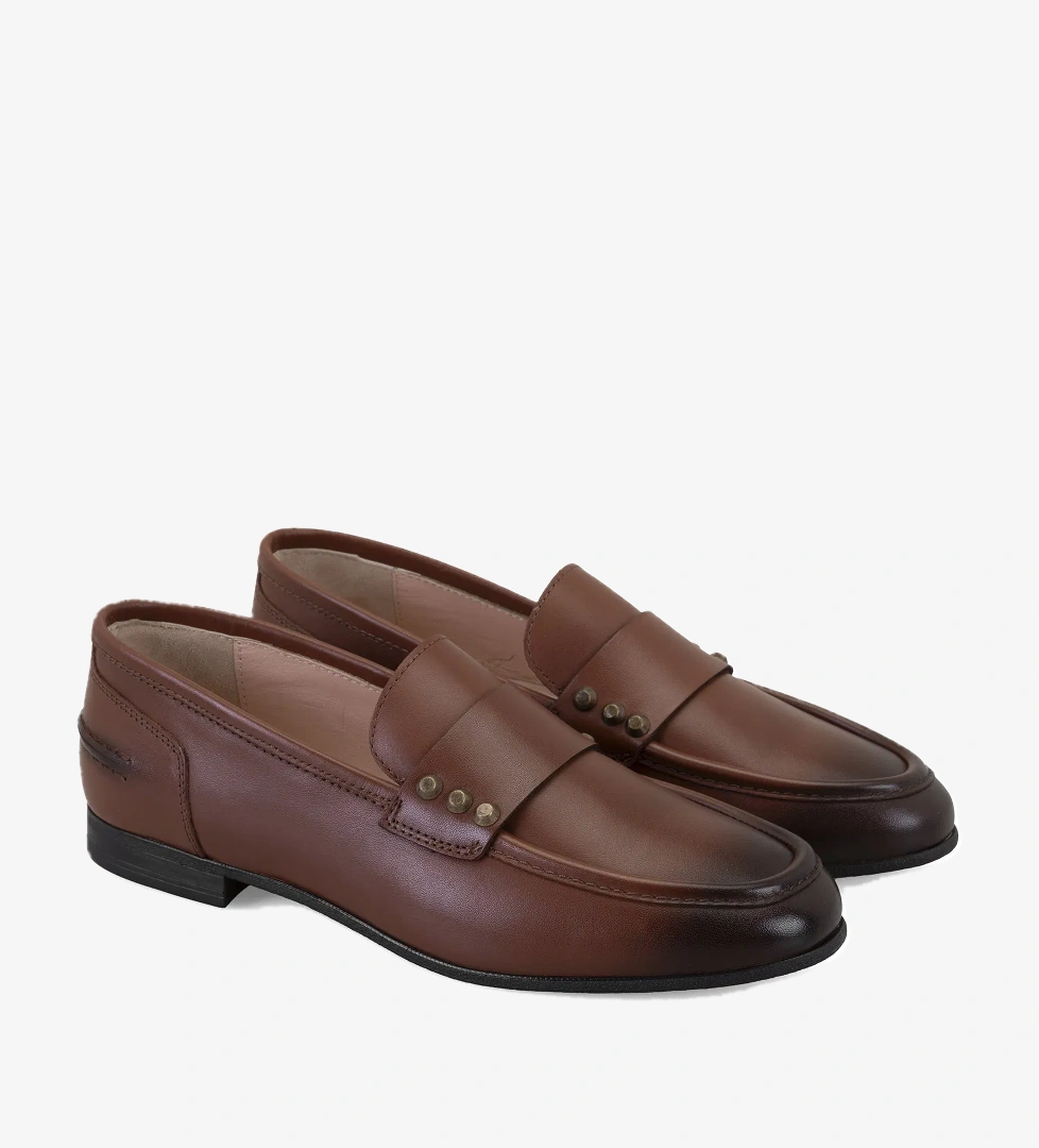 Desa Kadın Taba Deri Günlük Ayakkabı model görseli