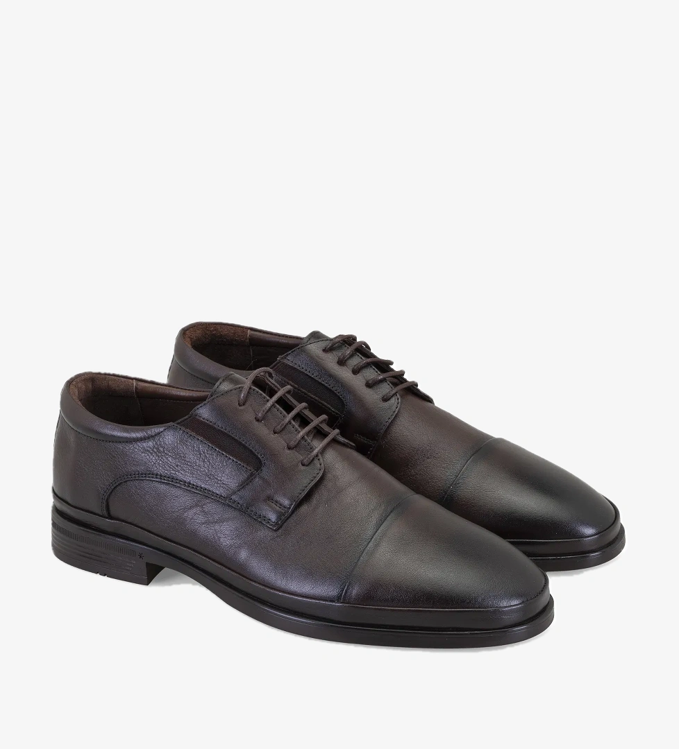 Sammy Kahve Erkek Deri Klasik Ayakkabı