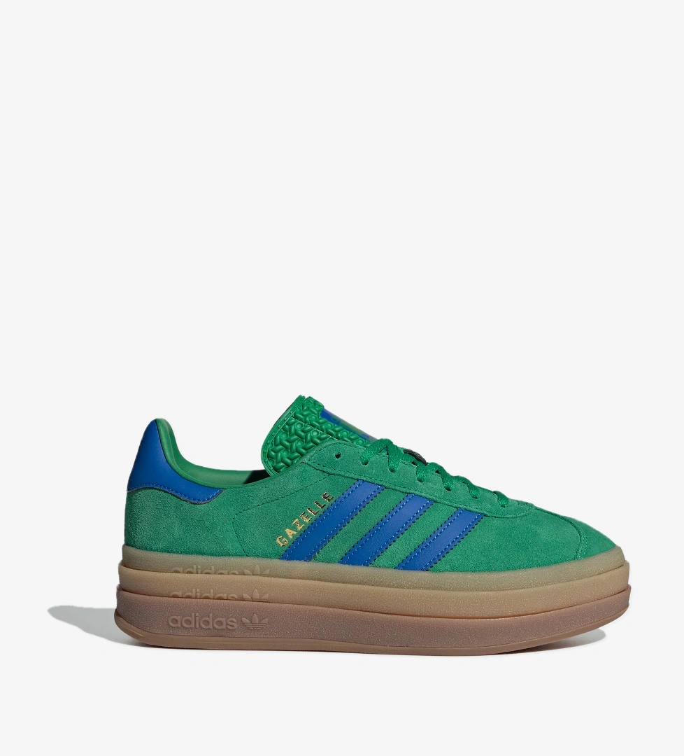 adidas Gazelle Bold Unisex Yeşil Sneaker - Görsel 1