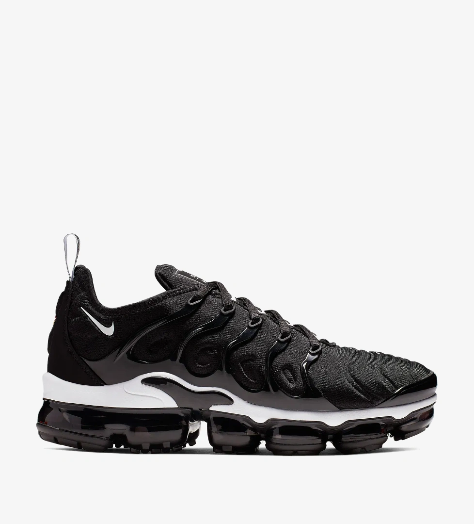 Nike Nike Air VaporMax Plus Erkek Siyah Spor Ayakkabı Sneaker | FashFed Siyah - 1. görsel
